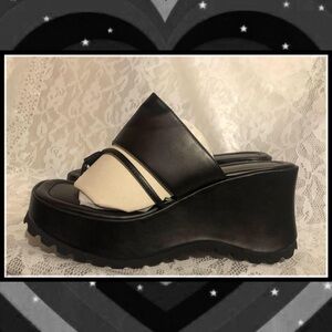 Vintage 90s Chunky Platform Wedges